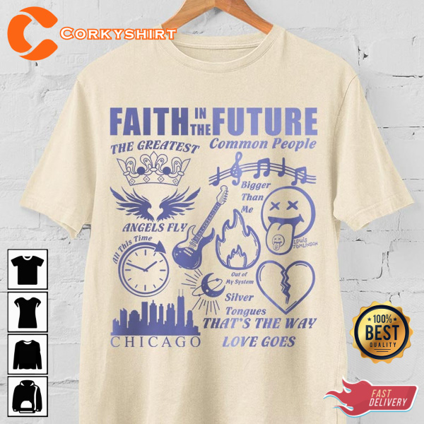 Faith In The Future World Tour 2023 Louis Tomlinson Shirt - Ink In Action