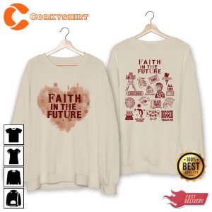 Louis Tomlinson Faith In The Future Album Tracklist Unisex T-shirt