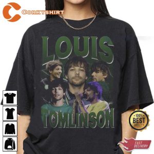 Louis Tomlinson Vintage Inspired T-Shirt Gift For Fans