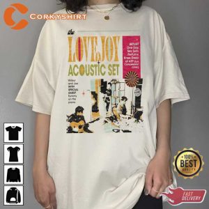 Love Joy Acoustic Set T-shirt, Lovejoy 2023 Tour Shirt,1