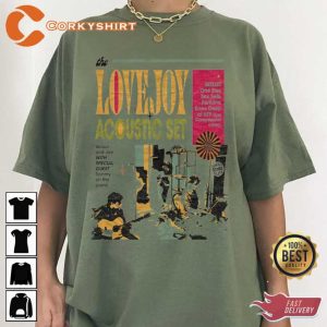 Love Joy Acoustic Set T-shirt, Lovejoy 2023 Tour Shirt,2