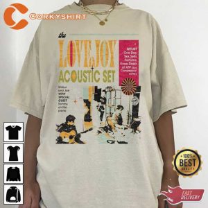 Love Joy Acoustic Set T-shirt, Lovejoy 2023 Tour Shirt,3