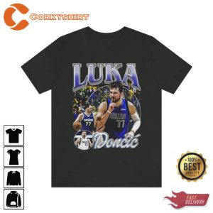 Luka Doncic Mavericks Star Vintage Style 90s Shirt