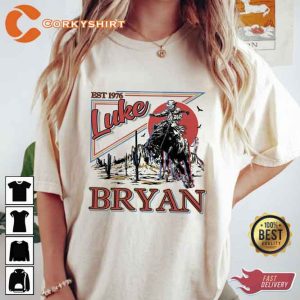 Luke Bryan EST 1976 Cowboy Unisex T-Shirt For Fans