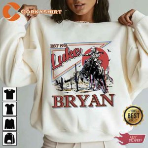 Luke Bryan EST 1976 Cowboy l T-Shirt3