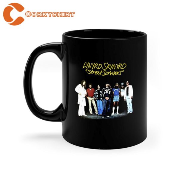 Lynyrd Skynyrd Survivors Gary Rossington Collins Mug