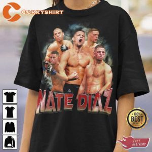 MMA Legend Nick Diaz Boxer Shirt Vintage Diaz Brothers T-Shirt