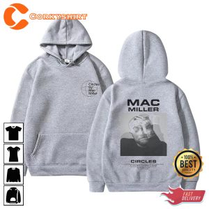 Mac Miller Circles Album Cover Rapper Hip Hop Fan Shirt