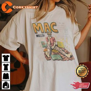 Mac Miller Self Care Hip Hop Vintage 90s Rap Tee Shirt