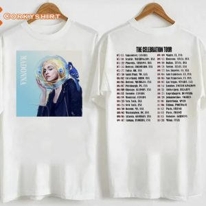 Madonna 2023 The Celebration Tour Merch Unisex Shirt