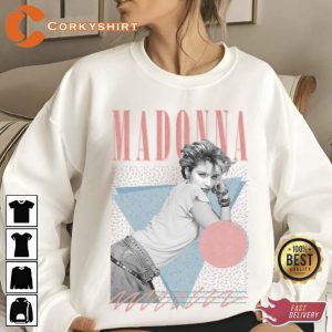 Madonna Louise Ciccone Pop Queen 2023 World Tour Shirt