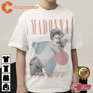 Madonna Louise Ciccone Pop Queen 2023 World Tour Shirt
