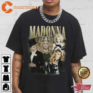 Madonna Queen Of Pop 90s Music Shirt Gift For Fans