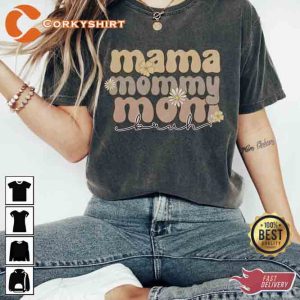 Mama Mommy Mom Bruh Happy Mothers Day Shirt For Moms