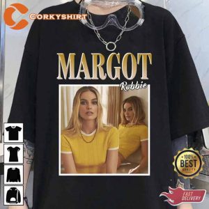 Margot Robbie Bootleg Vintage Unisex T-Shirt For Fans