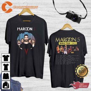 Maroon 5 The Residency World Tour 2023 Shirt For Fans