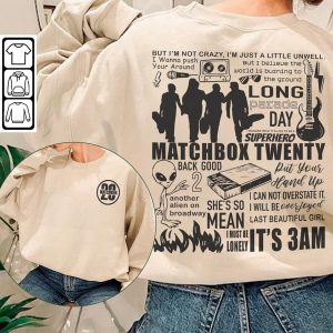 Matchbox Twenty Tour Rock Band Thank For A Memorable Tee Shirt