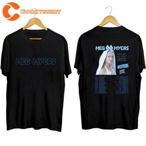 Meg Myers Tzias Arc US Tour 2023 Music Concert Shirt