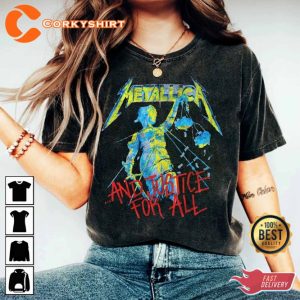 Metallica Concert And Justice For All Rock Music Shirt Perfect Gift For Fans