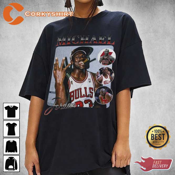 The Last Dance Michael Jordan 23 Signature The Legend Basketball Chicago  Bulls Unisex T-Shirt
