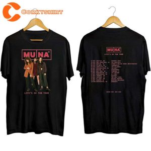 Muna Band Life’s So Fun Tour 2023 Shirt Gift For Fans