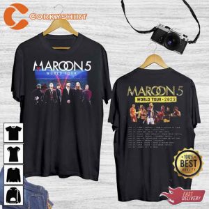 Music Band Maroon 5 European UK Tour This Summer Shirt
