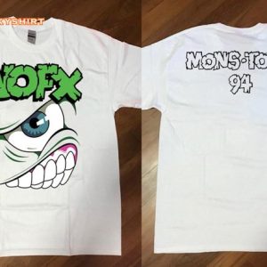 NOFX Punk Rock Band Eyes Mons Monster Tour 94 T-Shirt Anniversary Gift2