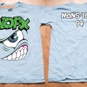 NOFX Punk Rock Band Eyes Mons Monster Tour 94 T-Shirt Anniversary Gift3
