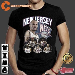 New Jersey Nets Jason Kidd Kenyon Martin Shirt
