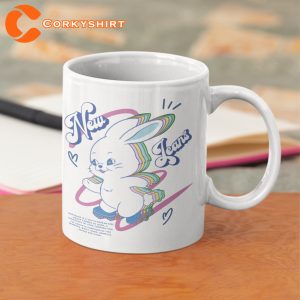 Newjeans Kpop Group Bunny Cute Ceramic Coffee Mug