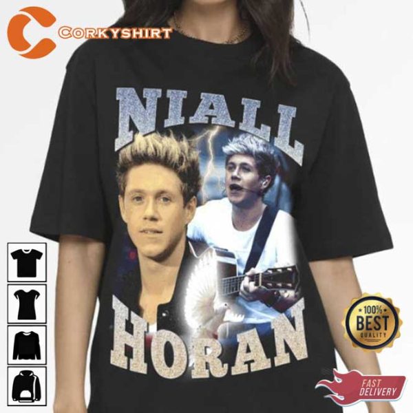 Niall Horan Vintage 90s Bootleg Classic Graphic Tshirt