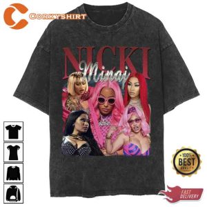Nicki Minaj Super Freaky Girl Vintage Washed T-Shirt