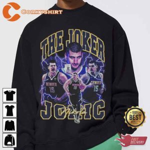 Nikola Jokic 90s Style Vintage Bootleg Tee graphic T shirt