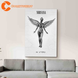 Nirvana In Utero Album Cover Smells Like Nirvana Poster