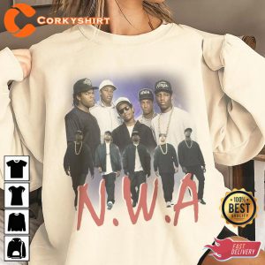 Nwa Streetwear Gifts Hip Hop 90s Vintage Shirt