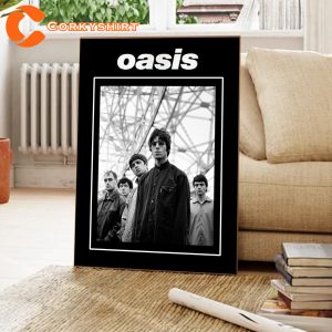 Oasis Band Liam Gallagher Noel Paul Arthurs Paul McGuigan Tony McCarroll Poster