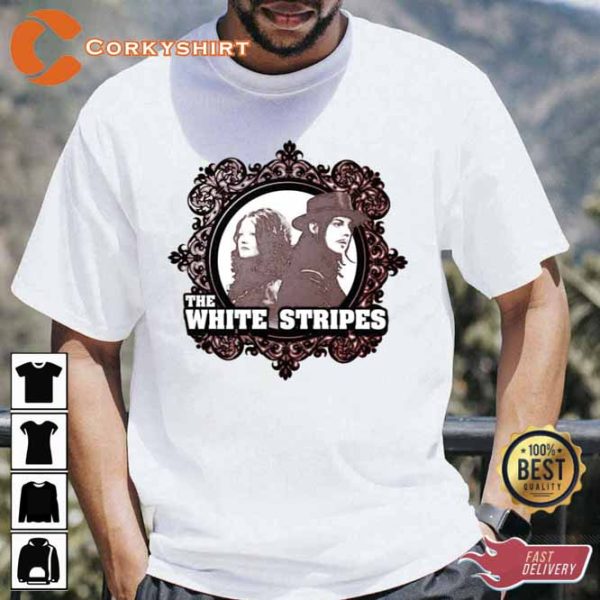 Old Vintage Art The White Stripes Unisex T-Shirt