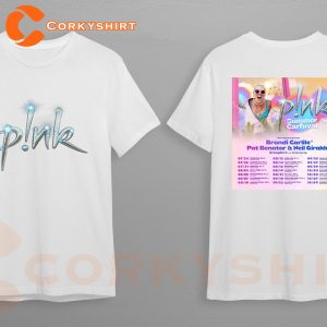 PINK Summer Carnival 2023 Tour Gift For Fan Double Side T-shirt 1
