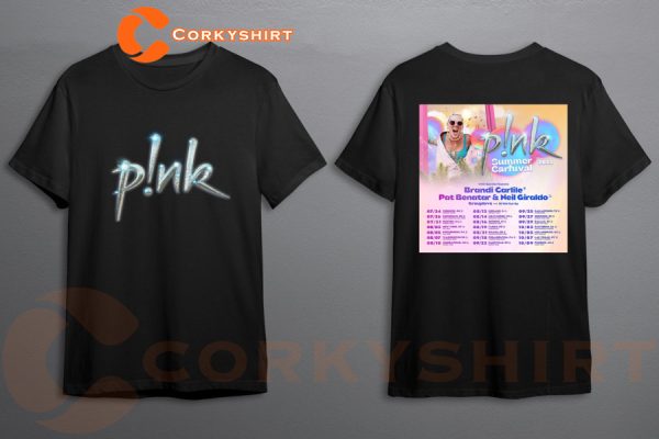 PINK Summer Carnival 2023 Tour Gift For Fan Double Side T-shirt