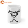 Pearl Jam Rock Band Stickman Alive White Mug