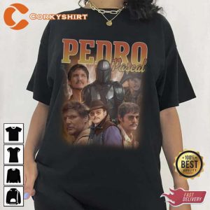 Movie Head Gift Pedro Pascal The Mandalorian Unisex Shirt