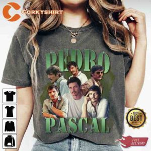 Pedro Pascal Every Roles Movie Lover Unisex T-Shirt
