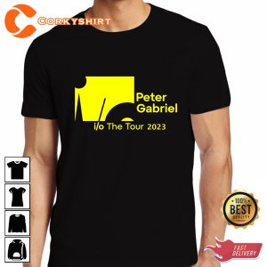 Peter Gabriel IO The Tour 2023 Music Concert Classic Shirt