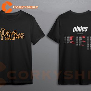 Pixies North America 2023 Tour US Concert Rock Band Shirt