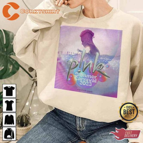 P!nk Summer Carnival Tour 2023 Double Sided Shirt