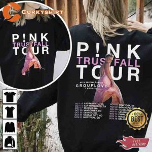 P!nk Trustfall Group Love Tour 2023 T-Shirt For Fans