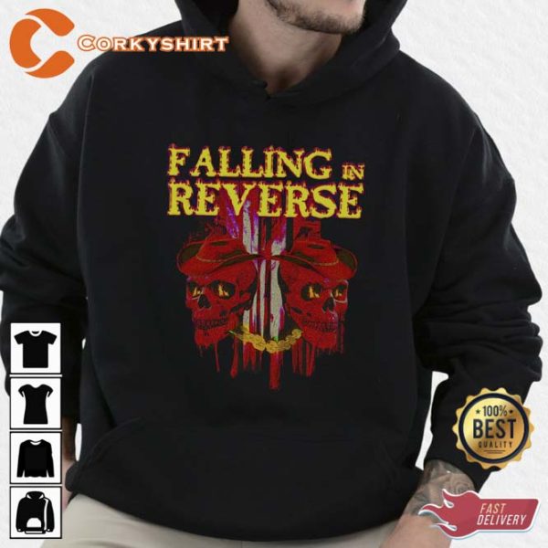 Popular Monster inspired Falling in Reverse Design T shirt