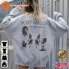 Posty Post Malone Twelve Carat Tour 2023 One Right Now Lyrics Shirt