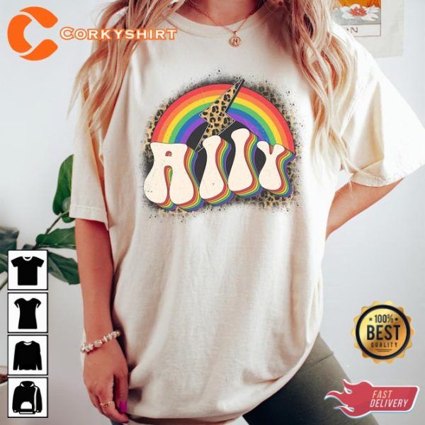 Pride Month Rainbow Ally Drag Is Not Crime LGBTQ Shirt Gift for Gay