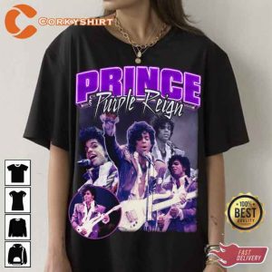 Prince Rogers Nelson Prince Purple Reign Unisex Shirts